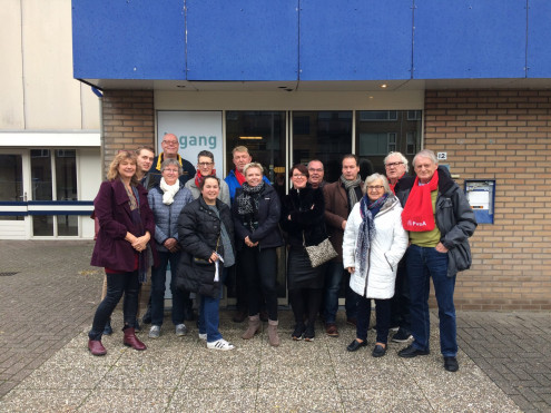 Winterswijkse PvdA’ers met Kamerlid Kerstens op bezoek bij Voedselbank en KledingBank